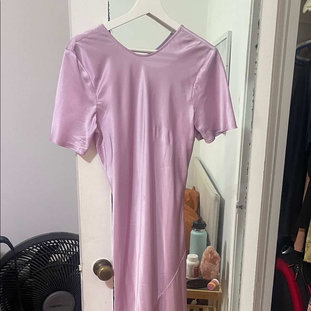 Chic Lilac Maxi Dress